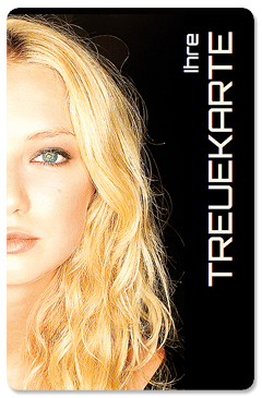 Treuekarte "blonde Schönheit" - 1244010117