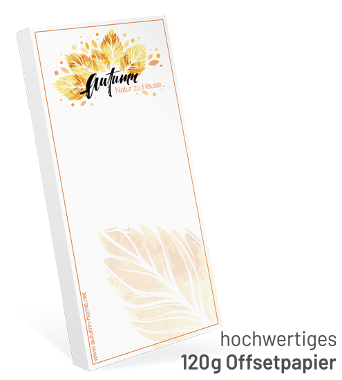 Notizblock Premium DIN Lang - 100121024002