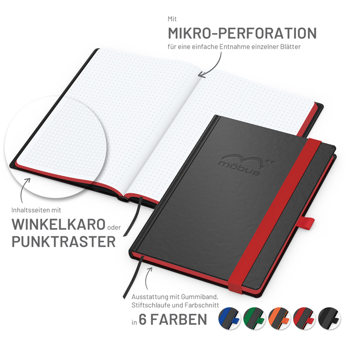 EasyBook Notizbuch Premium Color DIN A5