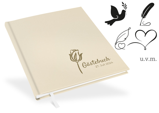 Gästebuch Champagne - GB-21206-U