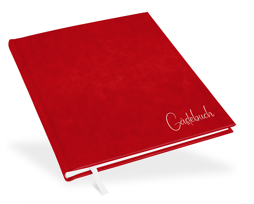 Gästebuch Taufe Rot - GB-21213-T