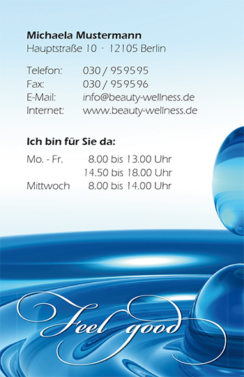 Visitenkarte "Philosophie" - 1212010125