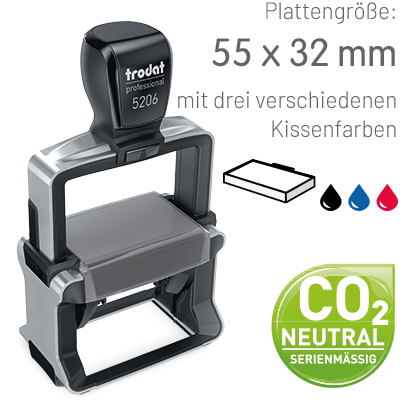 Firmen- & Praxisstempel Professional 55 x 32 mm - 1213015830