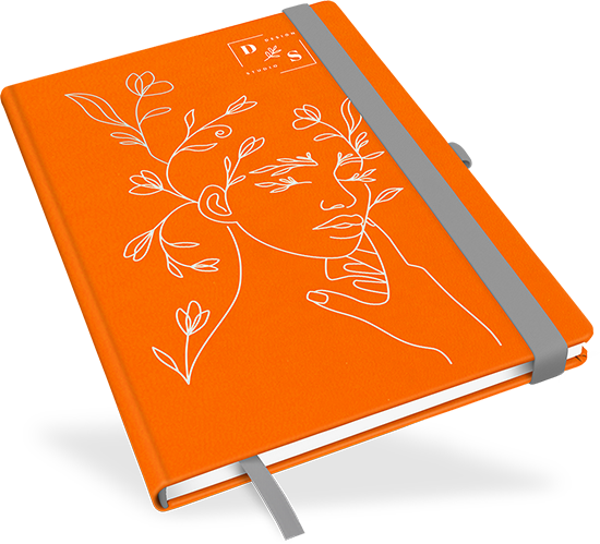 "Orange Iced Tea" - Large mit deinem Umschlagdesign - 177234N
