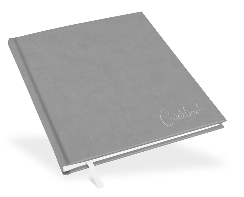 Gästebuch Kommunion Silbergrau - GB-21202-Kom