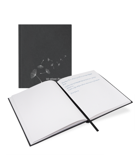 Kondolenzbuch "Schwarz" - KB-21207