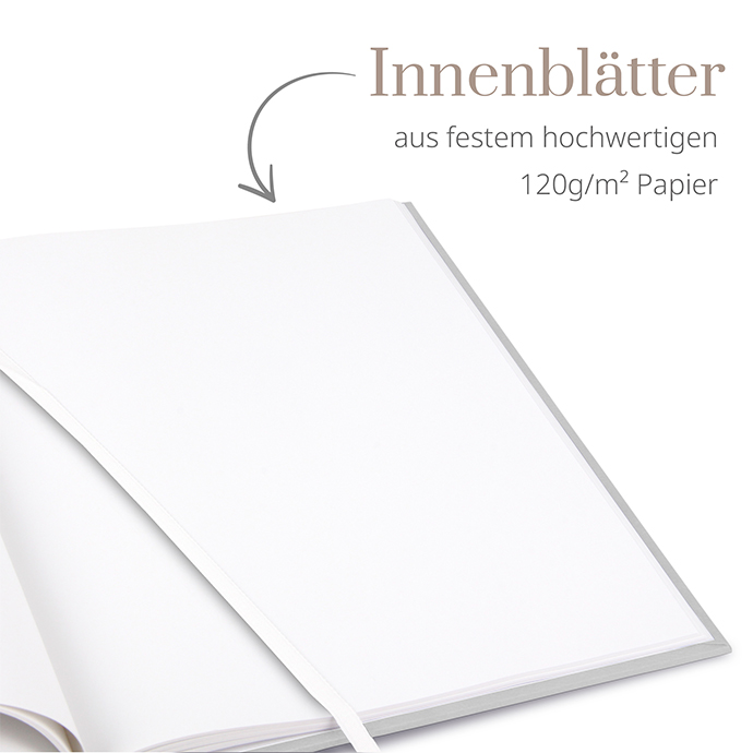 Gästebuch Taufe "Floral Harmony"