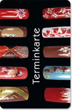 Terminkarte "creative Nail Art" - 1204010140