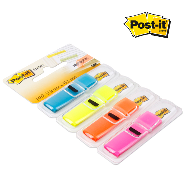 Post-it® Index Haftstreifen im Spender - 1410080200