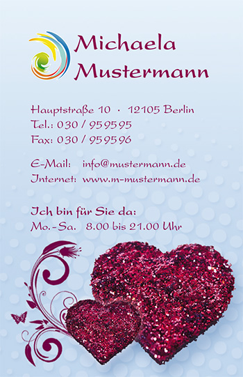 Visitenkarte "Herzhaft" - 1212010189