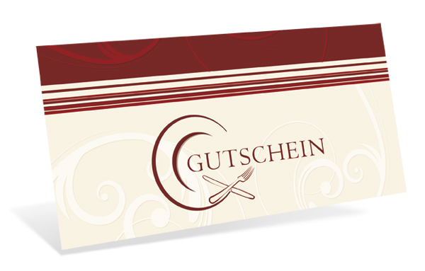 Gutscheinkarte Classic "dishes" - 1209010344