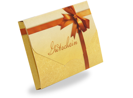 Gutscheinkarte Cute Case "golden surprise" - 1242010180