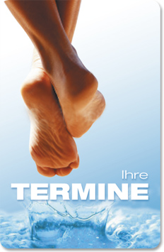 Terminkarte "Leichtfüßig" - 1204010181