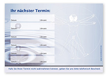 Terminzettel "Körperfrische" - 6 Termine - 1215010617