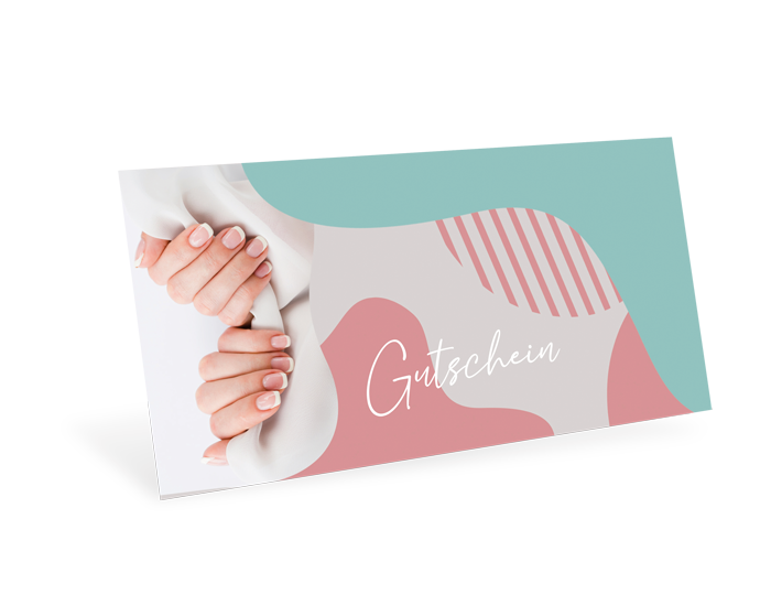 Gutscheinkarte Classic "Sweet Nails" individuell - 1208010376