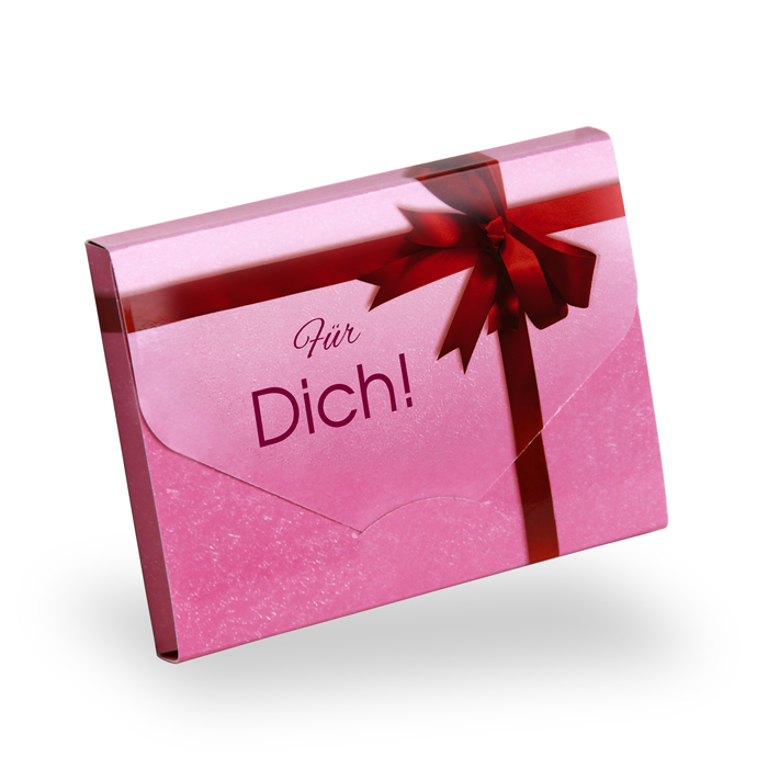 Gutscheinkarte Cute Case "pink surprise" individuell - 1245010182