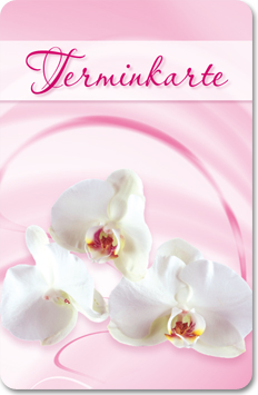 Terminkarte "pink Flower" - 1204010223