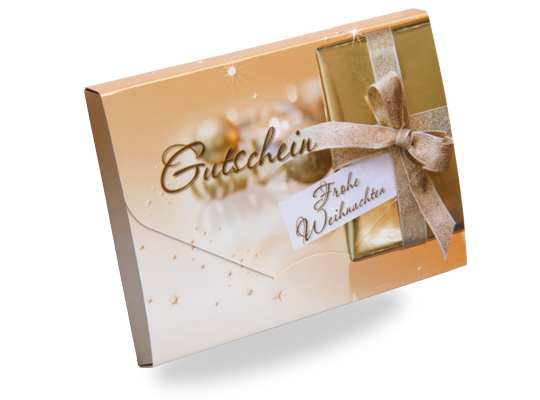 Gutscheinkarte Cute Case "golden wonder" - 1242010210