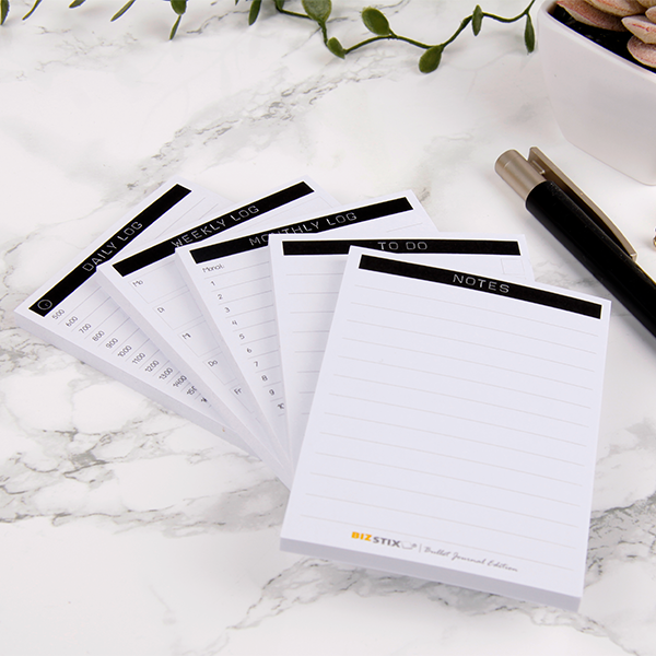 BIZSTIX® Bullet Journal Haftnotizen Business-Edition - 137204024002