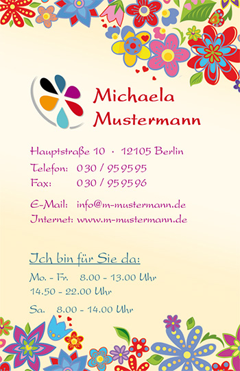 Visitenkarte "Märchenwelt" - 1212010325