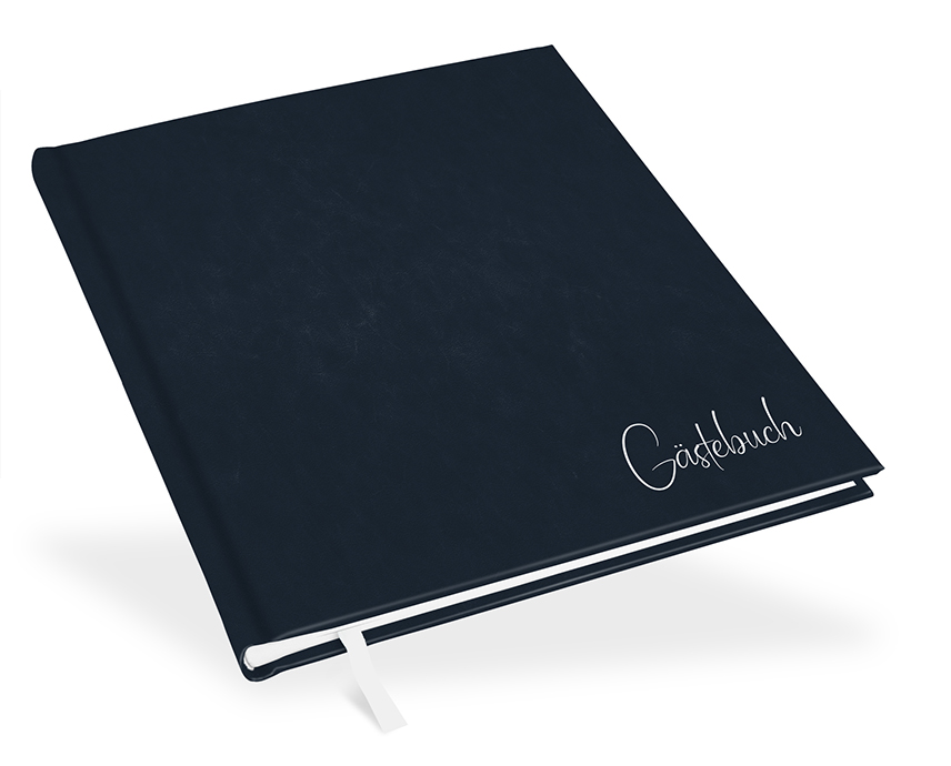 Gästebuch Taufe Marineblau - GB-21209-T