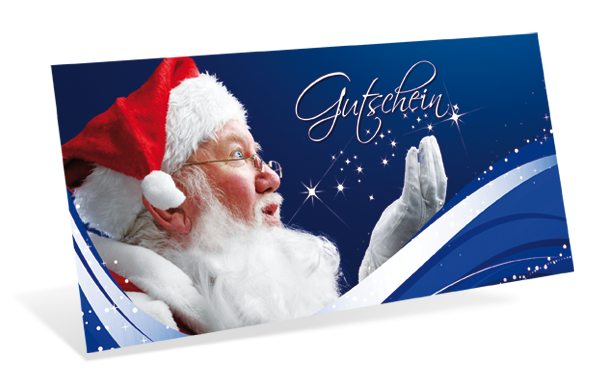 Gutscheinkarte Classic "Santa" - 1209010249
