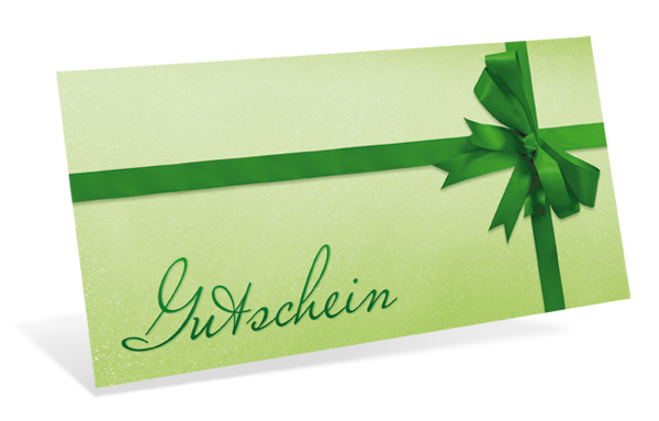 Gutscheinkarte Classic "green surprise" - 1209010181