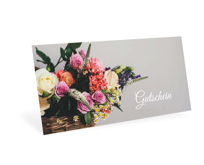 Gutscheinkarte Classic "Blumenfrische" - 1209010354