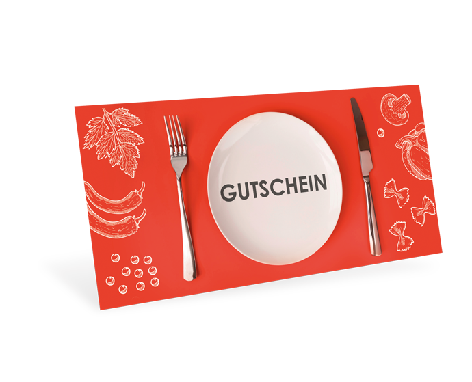 Gutscheinkarte Classic "Mahlzeit" individuell - 1208010385