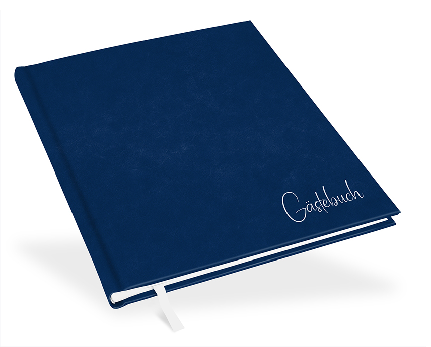 Gästebuch Kommunion Royalblau - GB-21210-Kom