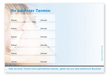 Terminzettel "healthy Smiles" - 6 Termine - 1215010624