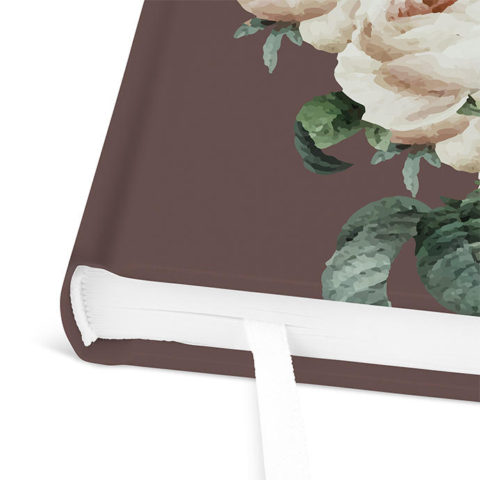 Gästebuch Ferienwohnung - Floral "Antique Rose"